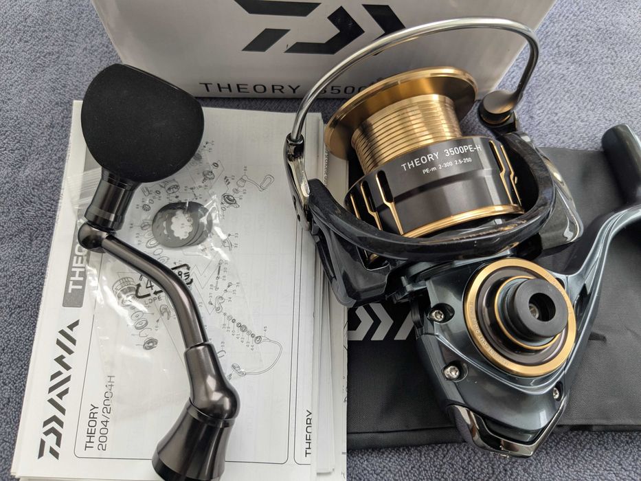 Daiwa 17 theory 3500РЕ-Н, 4000