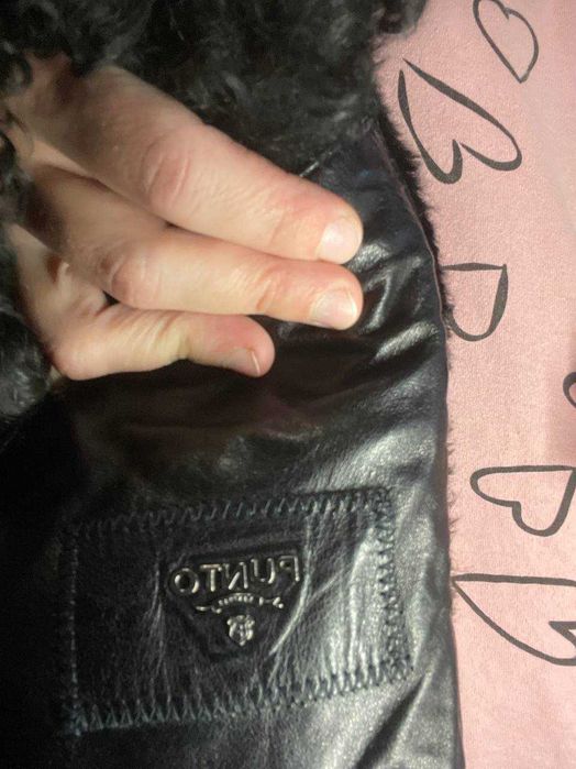 Фірмова дуже дорога дублянка пальто натуральнна