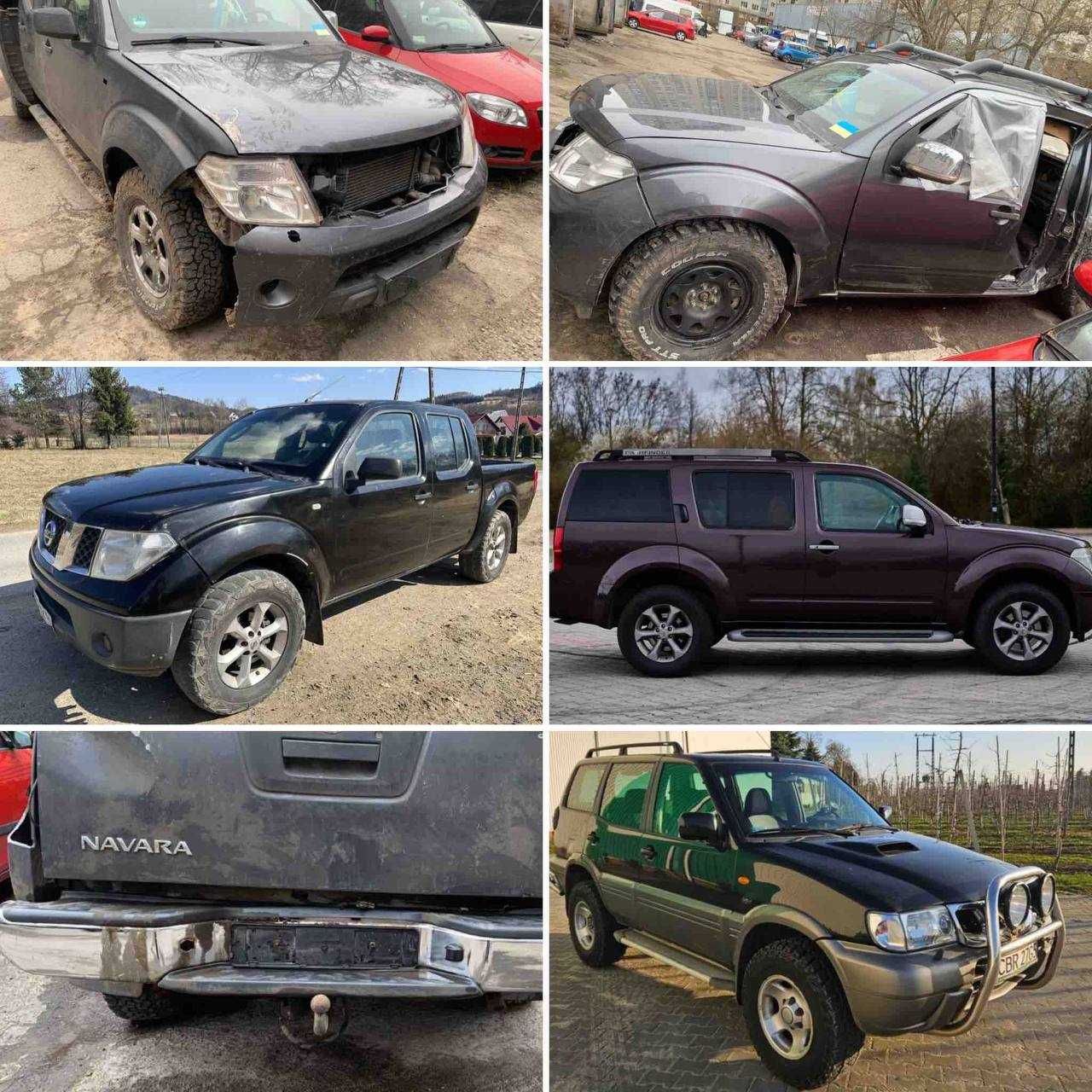 Разбор NISSAN  Navara D40  Pathfinder (06-14) акп детали кузова