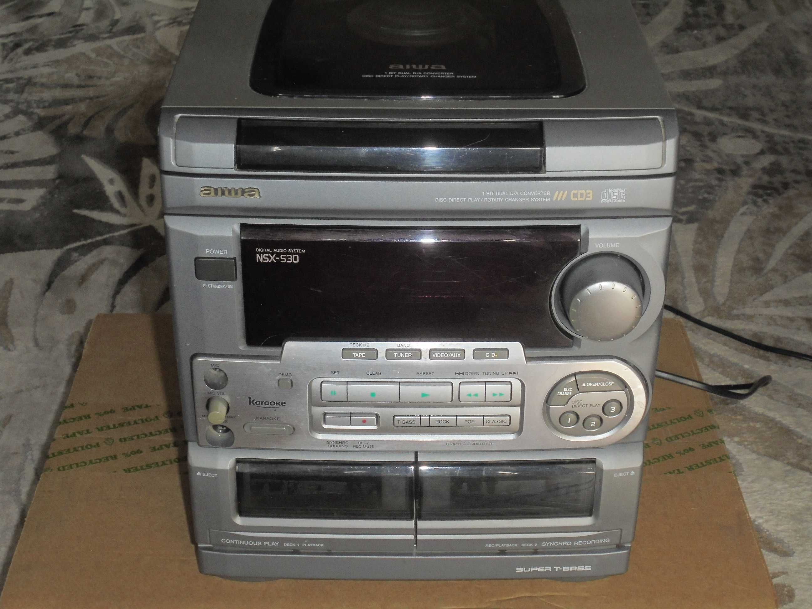 Kolekcjonerska mini wieża AIWA NSX-S30 do przeglądu