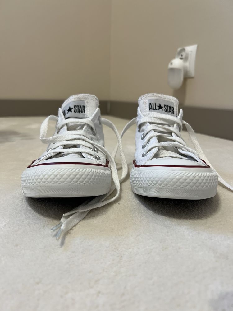 Converse tranpki tenisówki sneakersy białe All star oryginalne