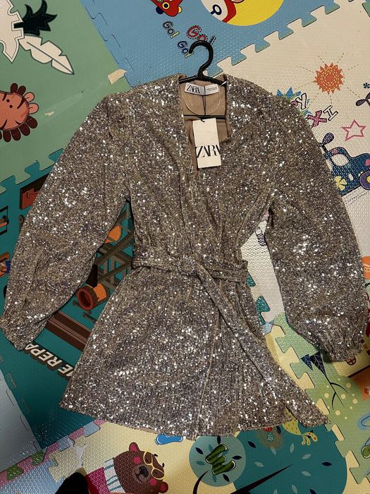 Плаття сукня Zara паєтки