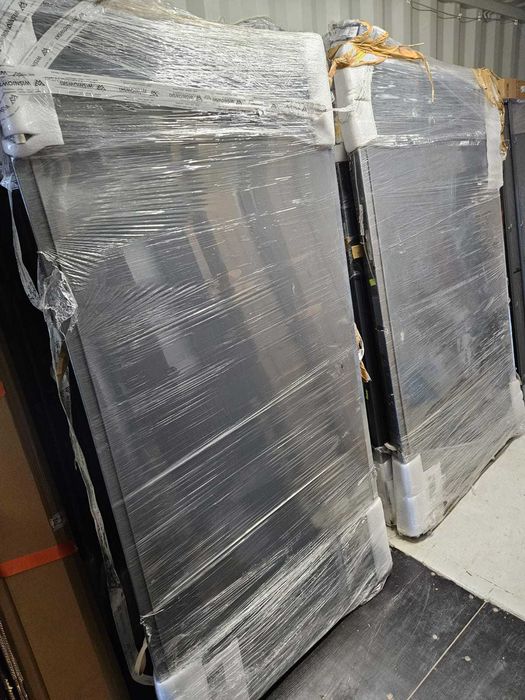 Drzwi przeciwpożarowe EI60, Wiśniowski 1110x2050, Antracyt, Nowe