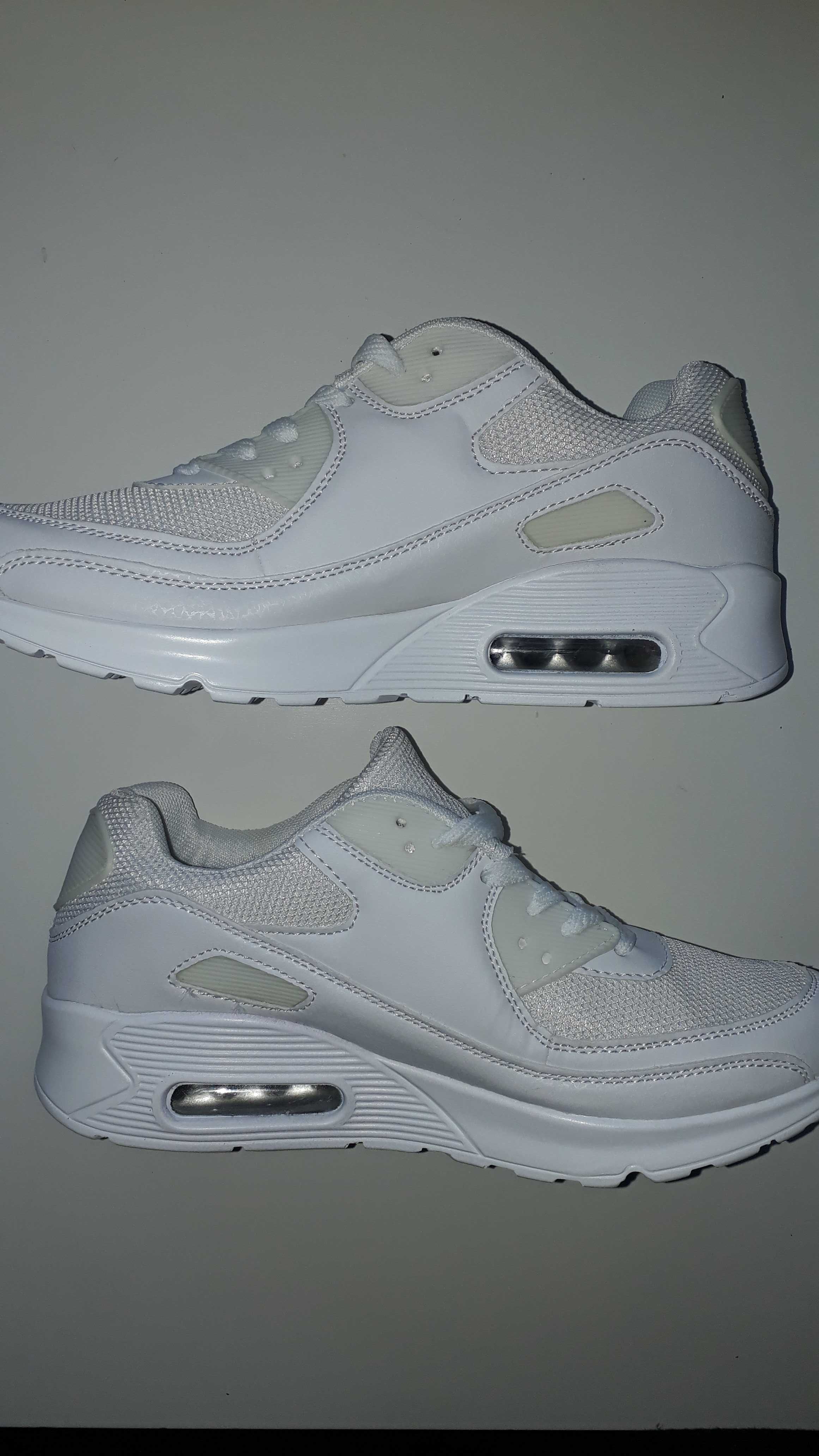 Buty sportowe,snikersy Białe rozm.38