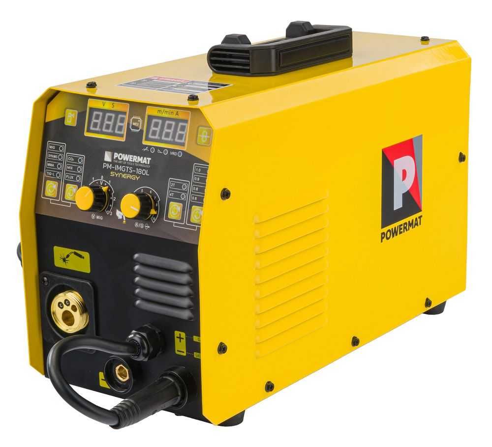 Migomat inwertorowy MIG/MAG FLUX MMA TIG-LIFT SYNERGICZNY półautomat