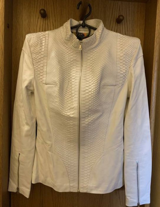 Куртка кожа кожаная питон змея рептилия