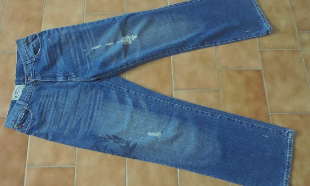 Spodnie męskie Abercrombie&Fitch 34W 34L jeans