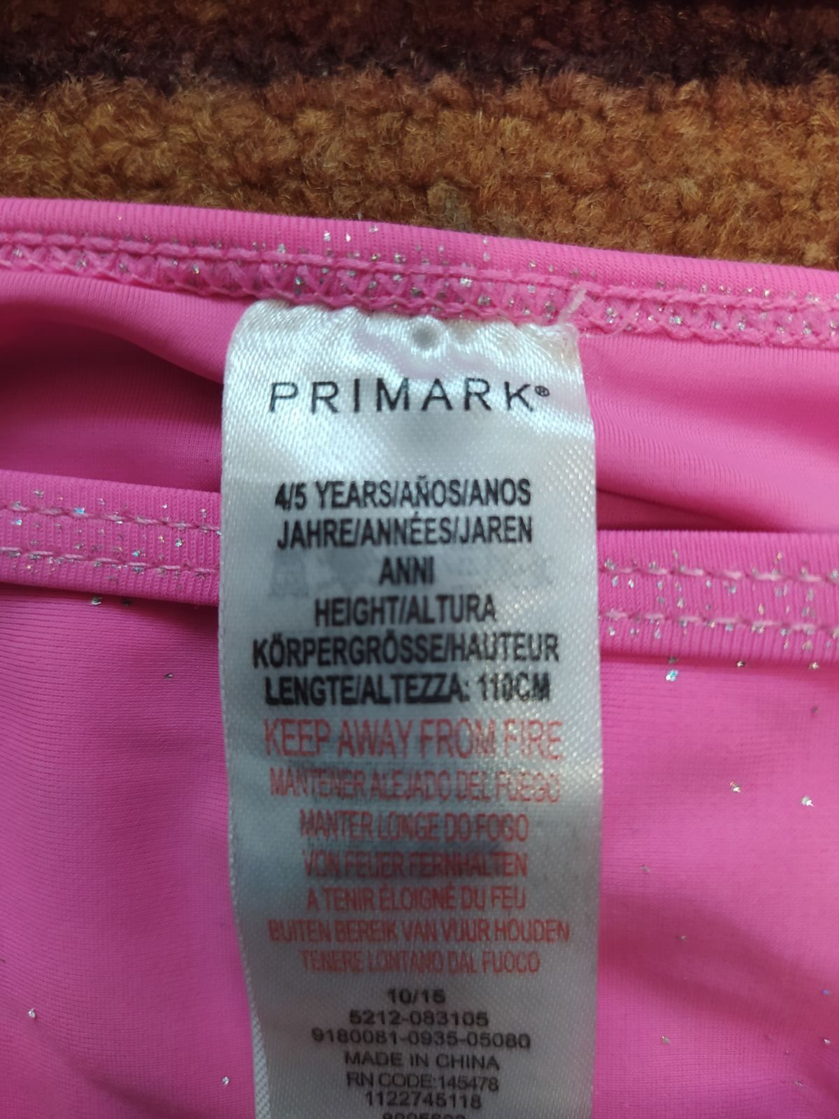 Купальник primark 4-5 років