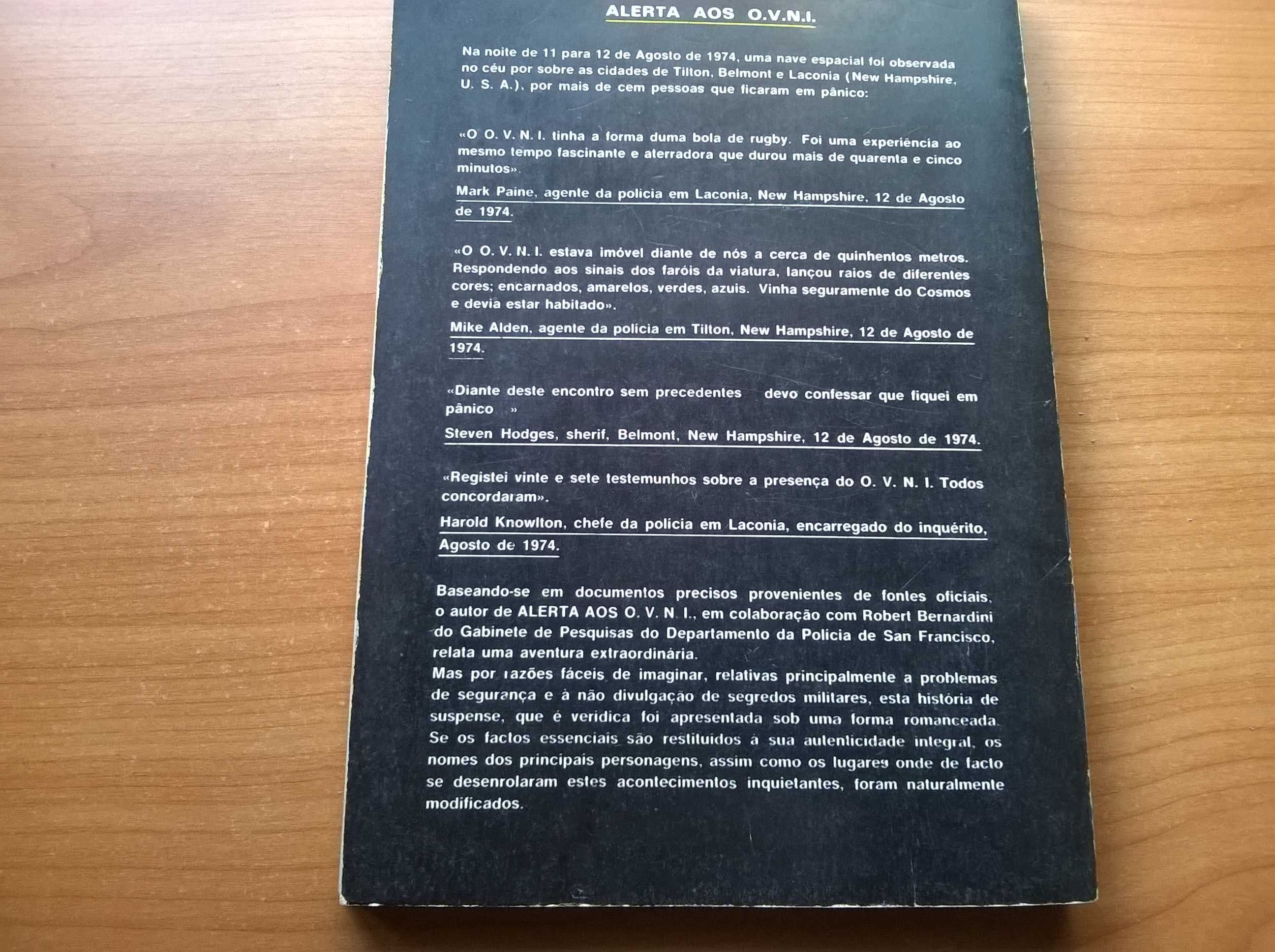 Alerta aos O.V.N.I - E. M. Archdeacon
