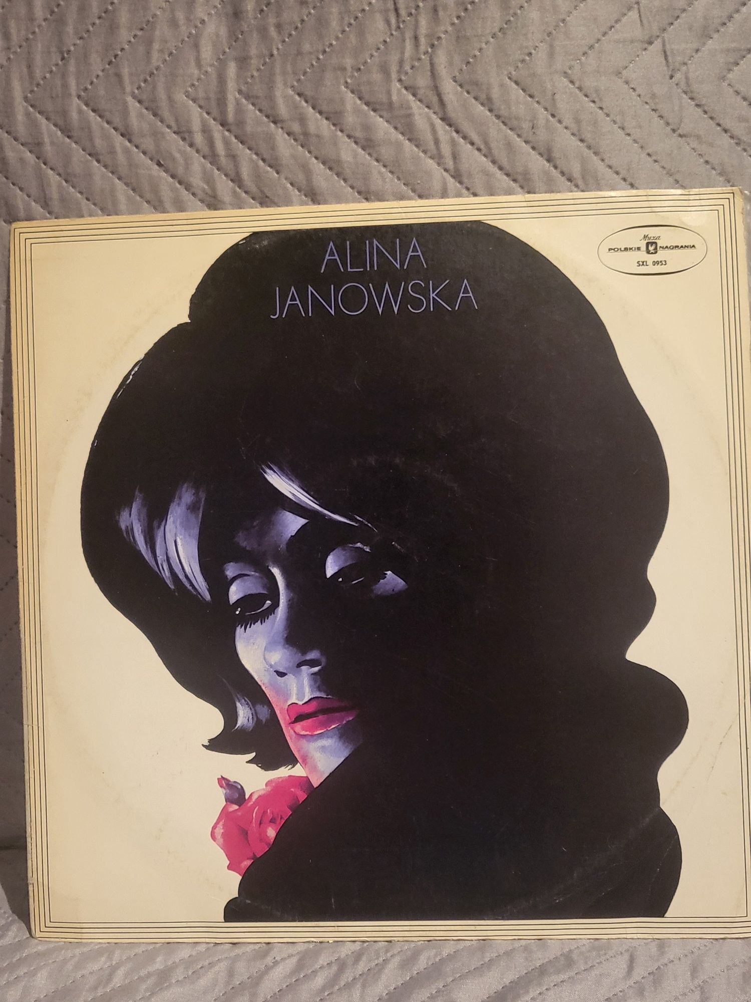 Nieużywana nowa płyta Alina Janowska- tekst A.Osiecka -Muza 75 r