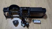 Conjunto Kit Airbags Volkswagen VW Golf 5 Tablier Original Completo