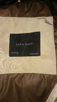 kurtka zimowa jesienna zara basic r s 36 śliczna
