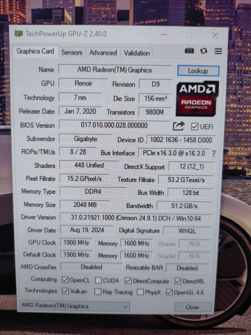 Потужний Ryzen 5 PRO 4650G 16 gb ddr4 Vega 7 системний блок комп'ютер