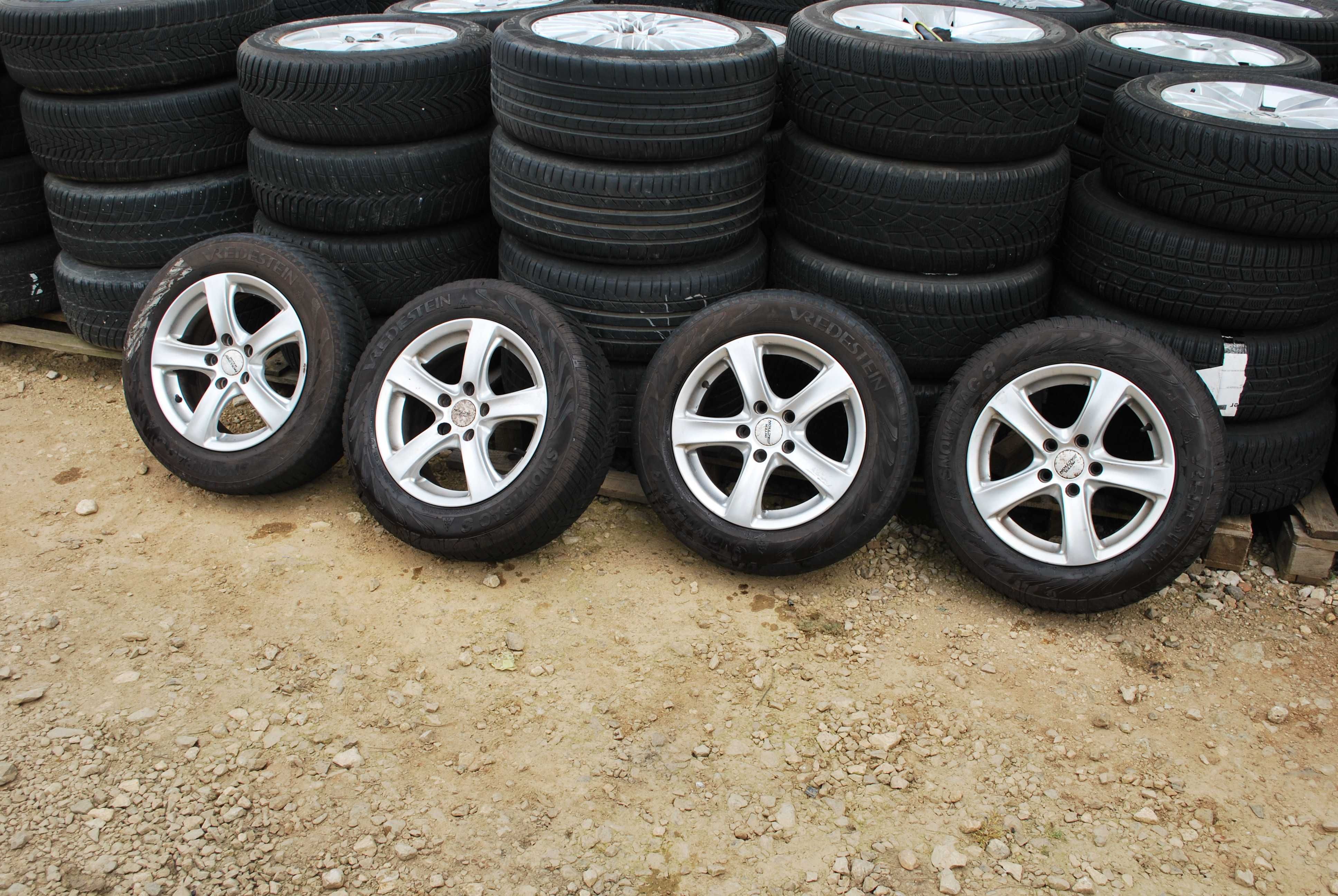 Koła 195/65 R15 5x108 Alufelgi + opony zimowe Volvo V40 S40 Ford Focus