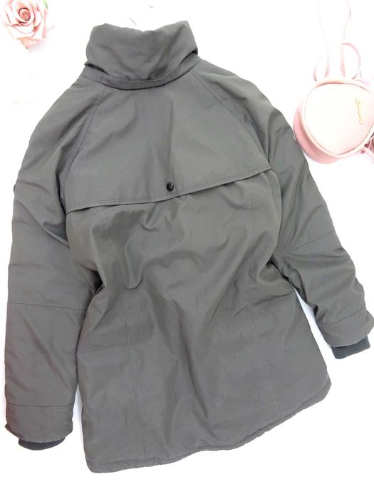 BY31 Kurtka damska zimowa Michael Kors khaki parka gruba M 38