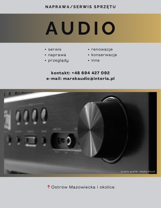 Serwis Audio  Studer Revox Technics Sony