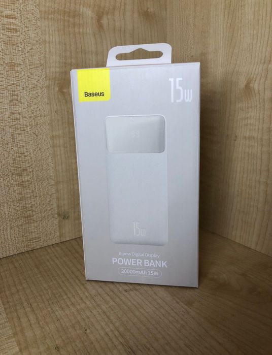 Зовнішній акумулятор павербанк повербанк Baseus powerbank 20 000