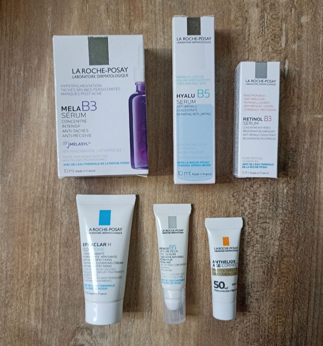 Подарунковий набір сиворотки La Roche Posay Effaclar Hyalu Retinol spf