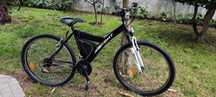 Bicicleta Preto e Branco, com roda 26"