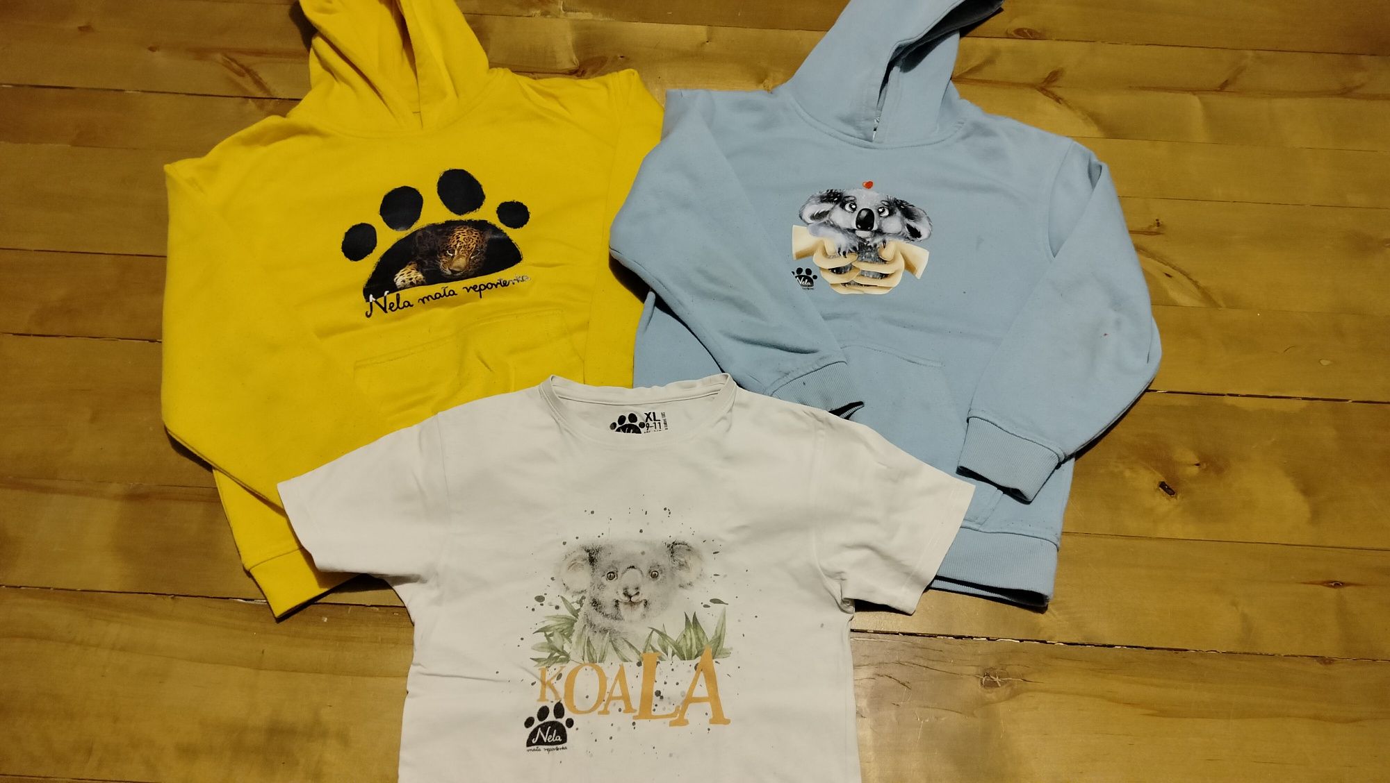 T-shirt Nela mała reporterka, koala, rozm 140