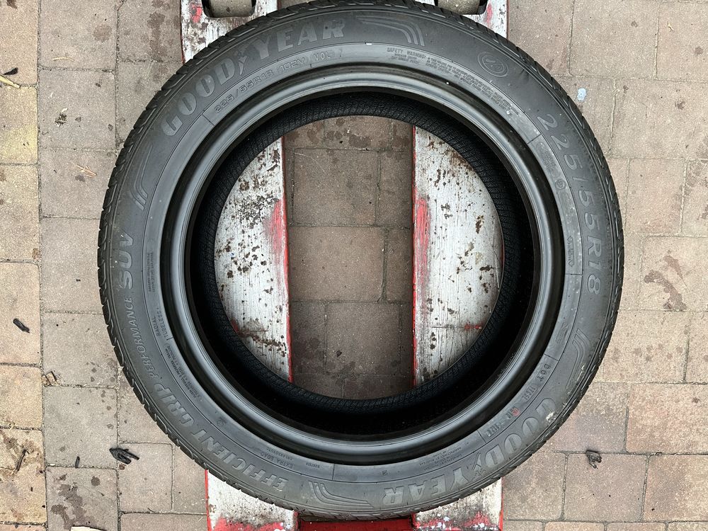 1szt. 225/55/18 Goodyear EfficientGrip Performance SUV  VOL 2024 rok