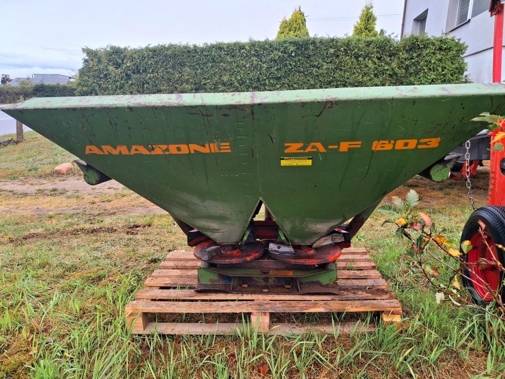 Rozsiewacz nawozu Amazone ZA-F 603 Hydraulika
