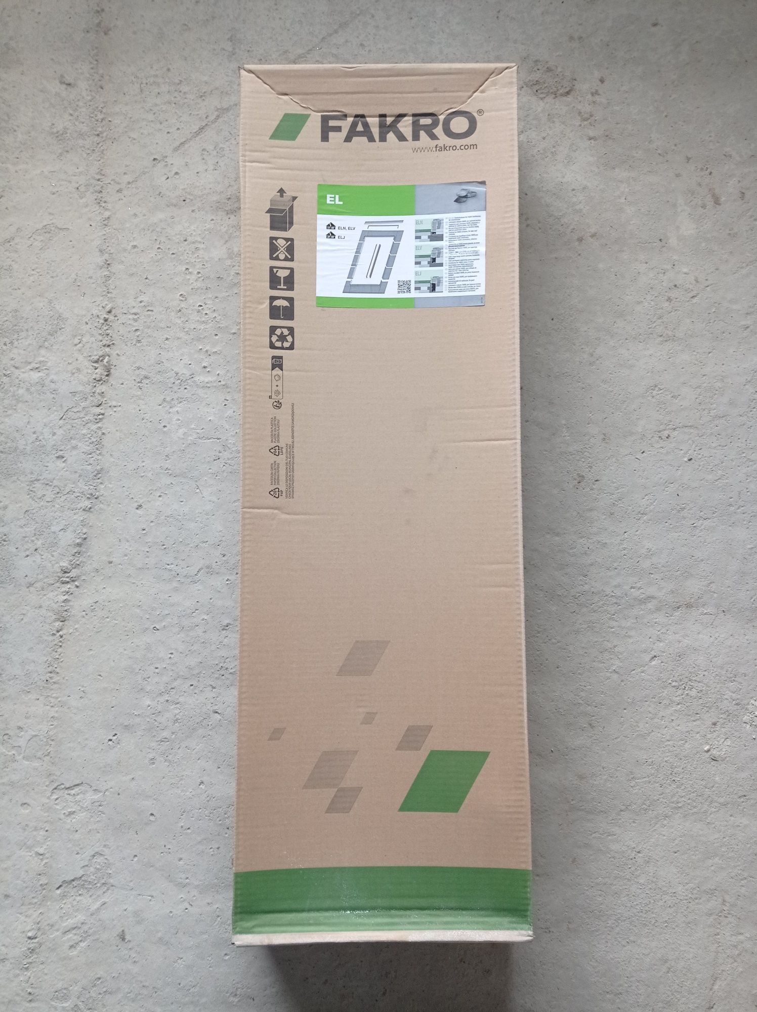 Kołnierz do okna dachowego 78x118 Fakro ELV-T
