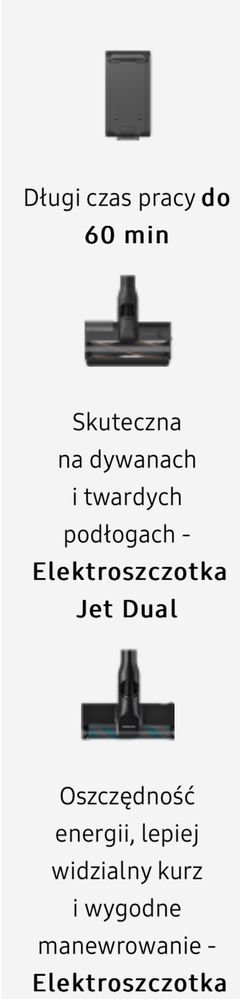 Odkurzacz Samsung Jet 90 jak nowy