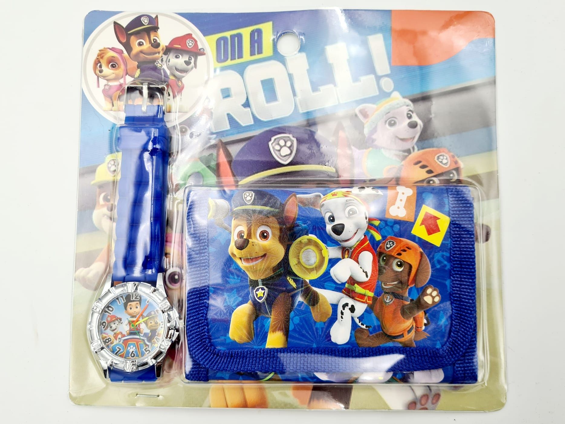 Zegarek + portfel z bajki Psi Patrol nowe zabawki