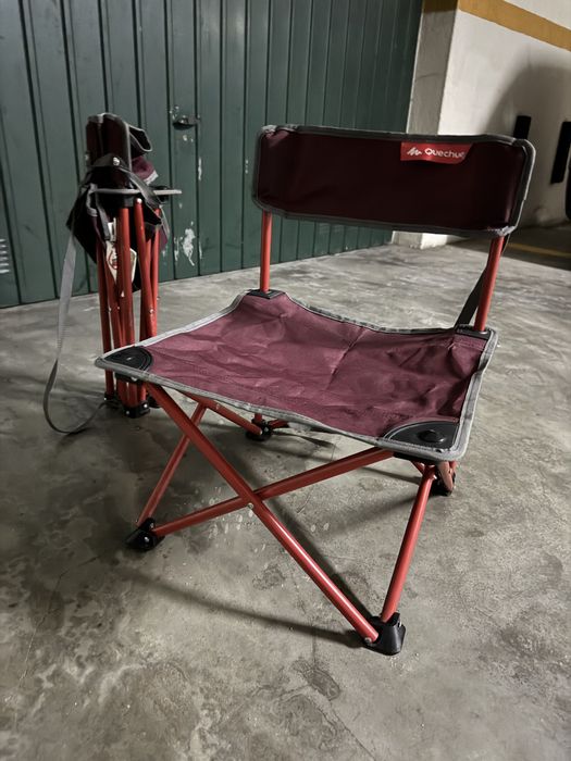 2 Cadeiras de campismo infantis Quechua – ótimo estado