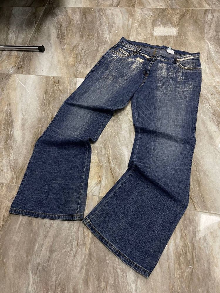 Широкі джинси rap pants baggy y2k широкие штаны реп как Diesel