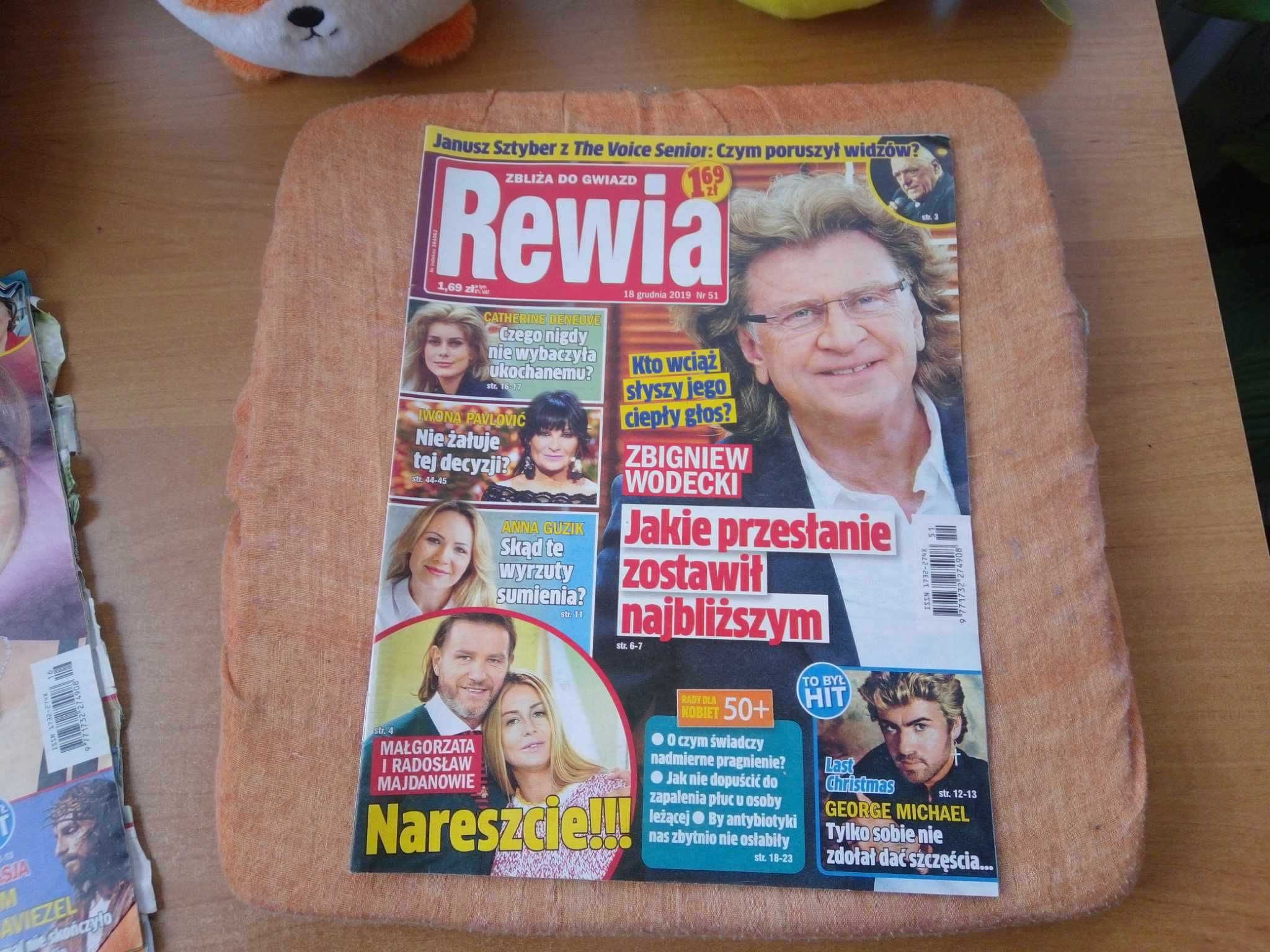 Tygodnik Rewia zbliża do gwiazd nr 51 grudzień 2019 gazeta