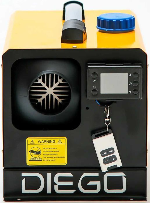 12V/24V/220V Дизельный обогреватель Diego 8кВт автономка Webasto вебас