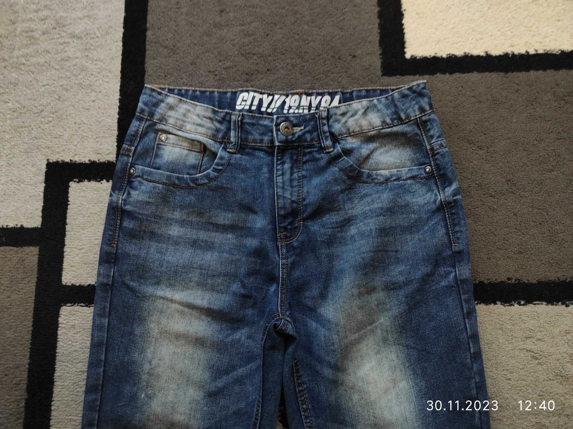 Фірмові джинси для хлопчика 13-14 років-Yigga