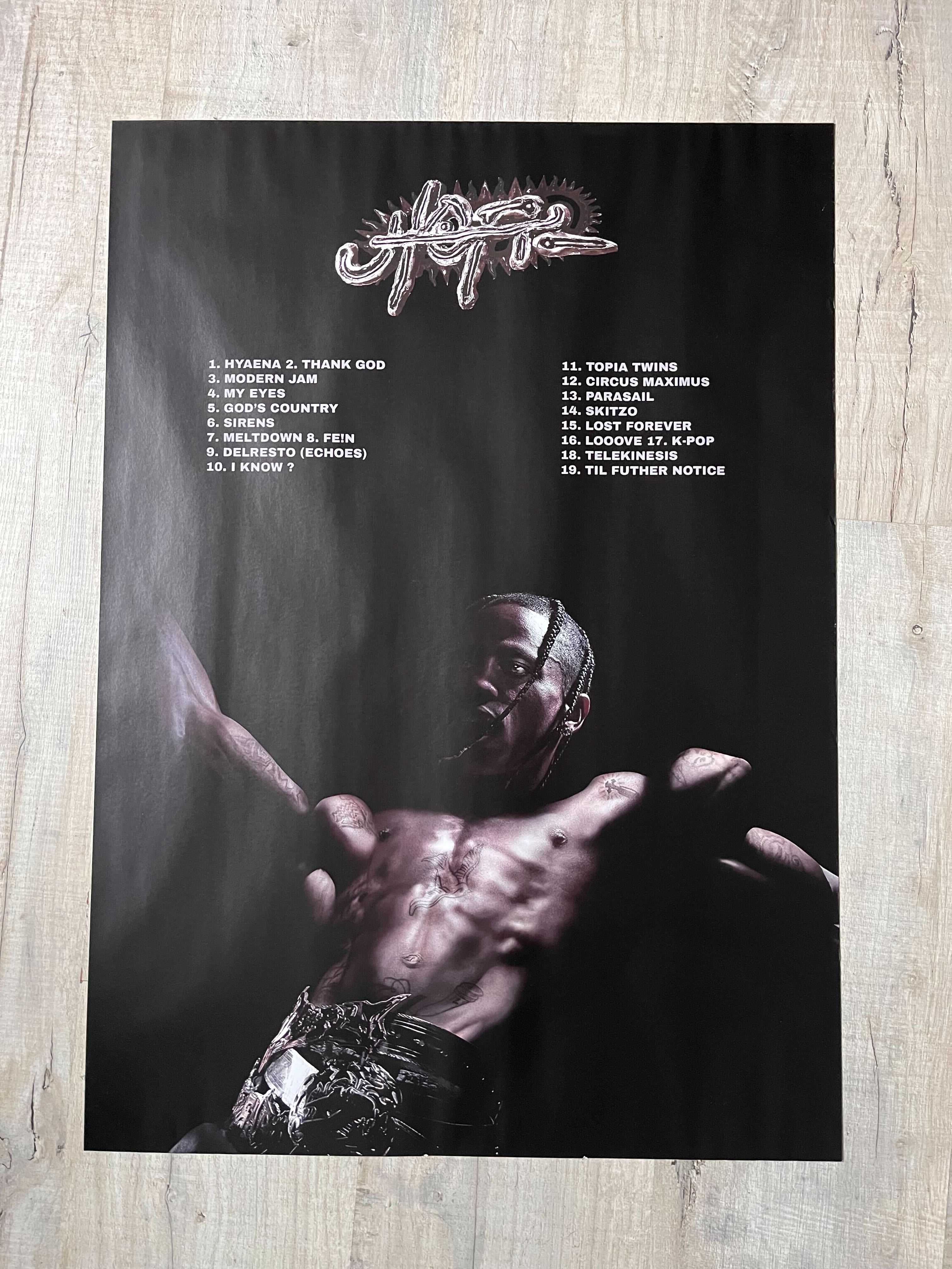 Plakat Travis Scott Utopia 50 x 70 cm