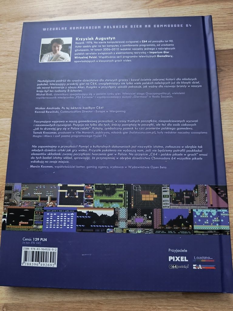 Książka C64 Commodore 64 polskie piksele w grach