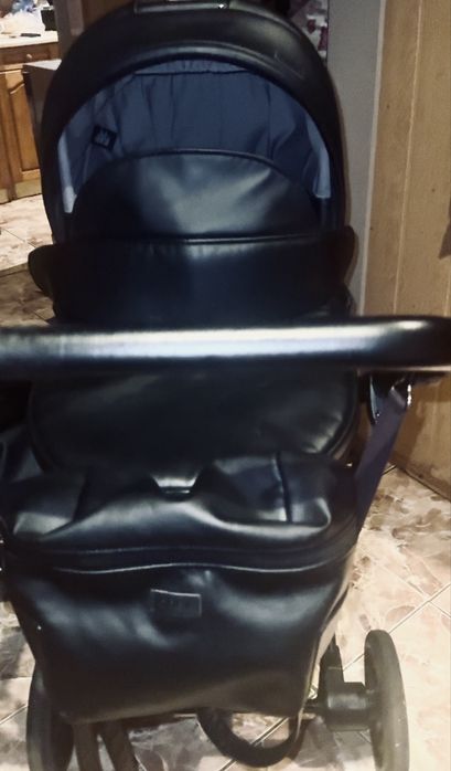 Anex luxusowy wózek -Swan o8A ekoskora 3 w1/2w1