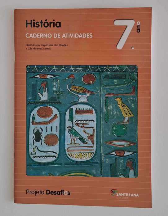 Cadernos de atividades e livros escolares 7ºano - vários livros