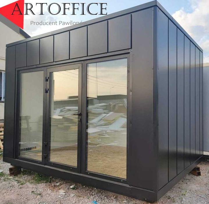 Pawilon Handlowy Kantor Kiosk Komis Biuro Showroom Palarnia 4x3 m