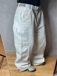 Широченні карпентери штани rap pants baggy fit широкие штаны реп
