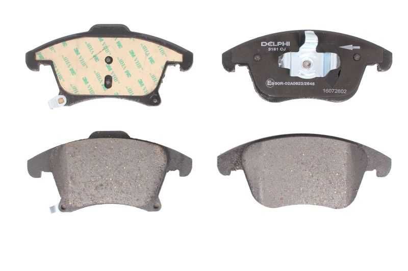 DELPHI Tarcze + Klocki Przód FORD Mondeo MK-V