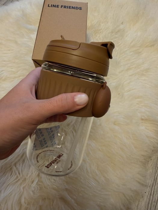 Buteleczka do kawy szklana Mis