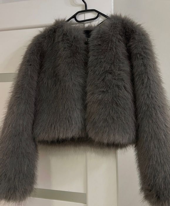 Еко шубка Zara, розмір xs