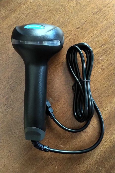 Leitor codigo barras USB com fio - novo - Scanner Barcode reader EAN