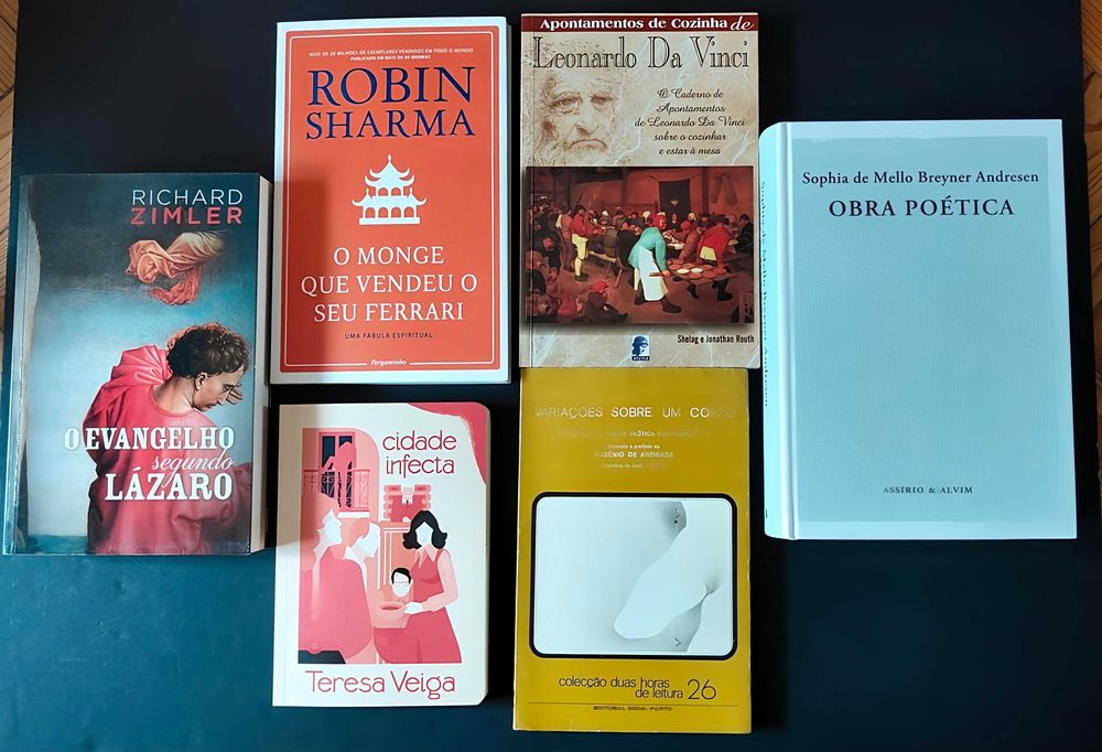 38 livros poesia portuguesa e literatura internacional, Lote 170€