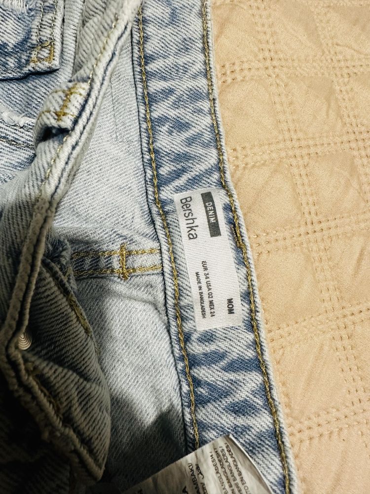 Calças Mom Jeans Bershka