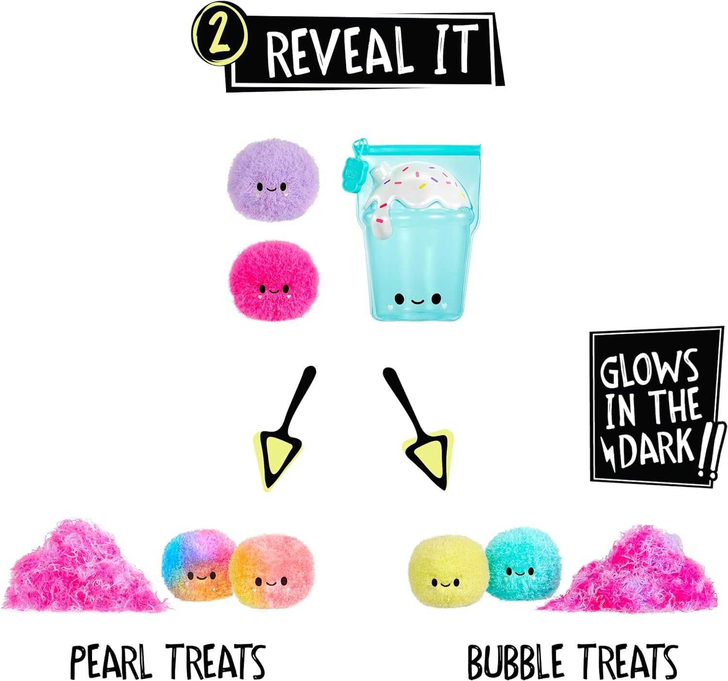 М'яка іграшка-антистрес Fluffie Stuffiez Small Plush Boba Drink Боба
