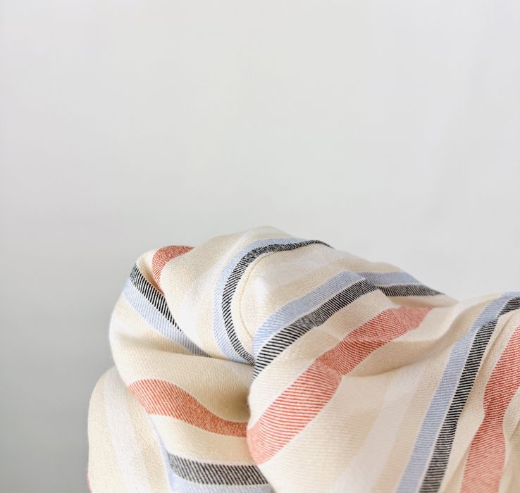 Top w paski na ramiączkach L 40