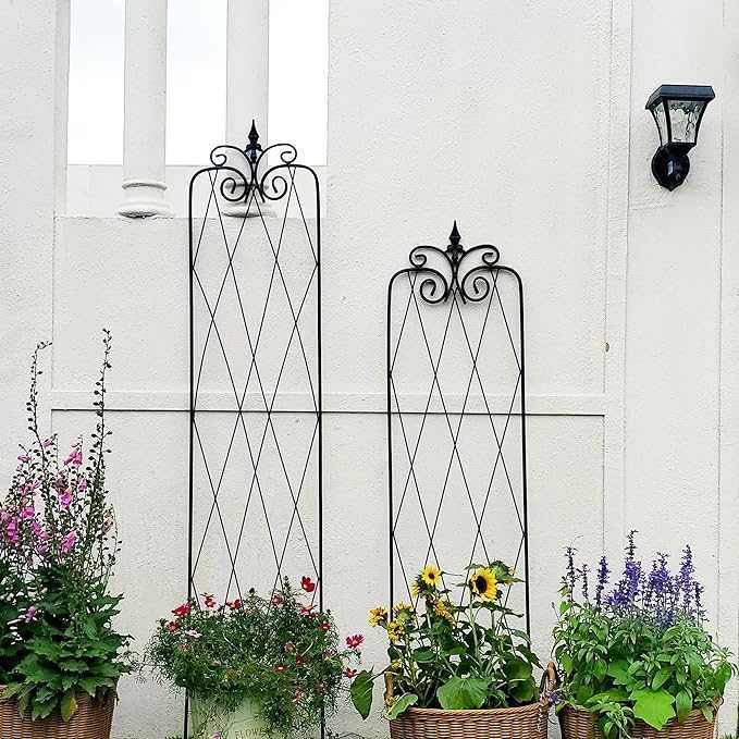 Krata ogrodowa SCENDOR dla roślin pnących wspornik ogrodowy na pnącza