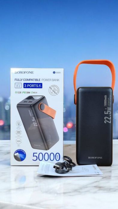 ТОП.Павербанк 50000mAh (22.5w) швидка зарядка.2025